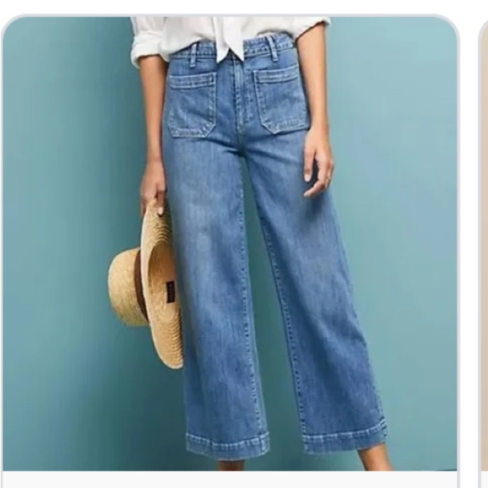 Paige Nellie cropped jeans size 26